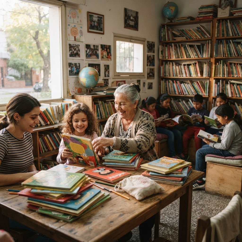 Personas participando en Familia Schmidt